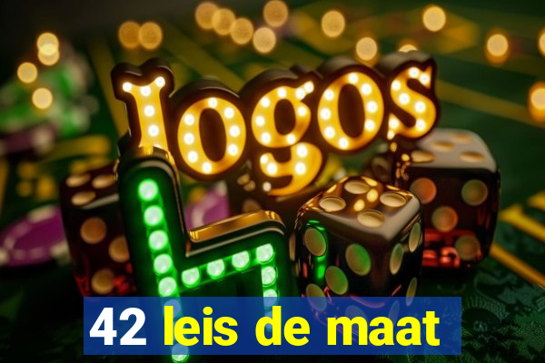 42 leis de maat